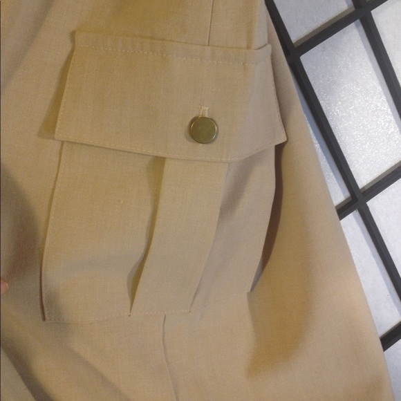 Michele Knee length Tan Skirt Women's 14 - Picture 6 of 8